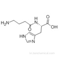 L- 히스티딘, N- (4- 아미노 -1- 옥소 부틸) CAS 3650-73-5